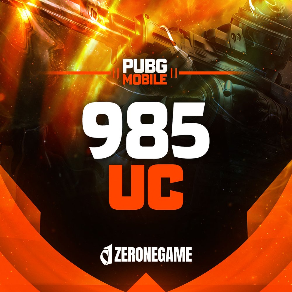 Pubg Mobile 985 UC