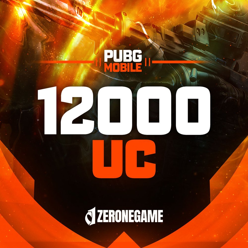Pubg Mobile 12000 UC