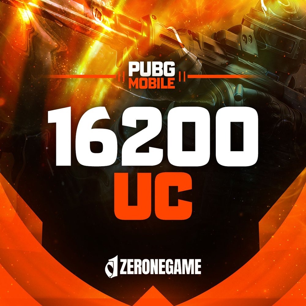 Pubg Mobile 16200 UC
