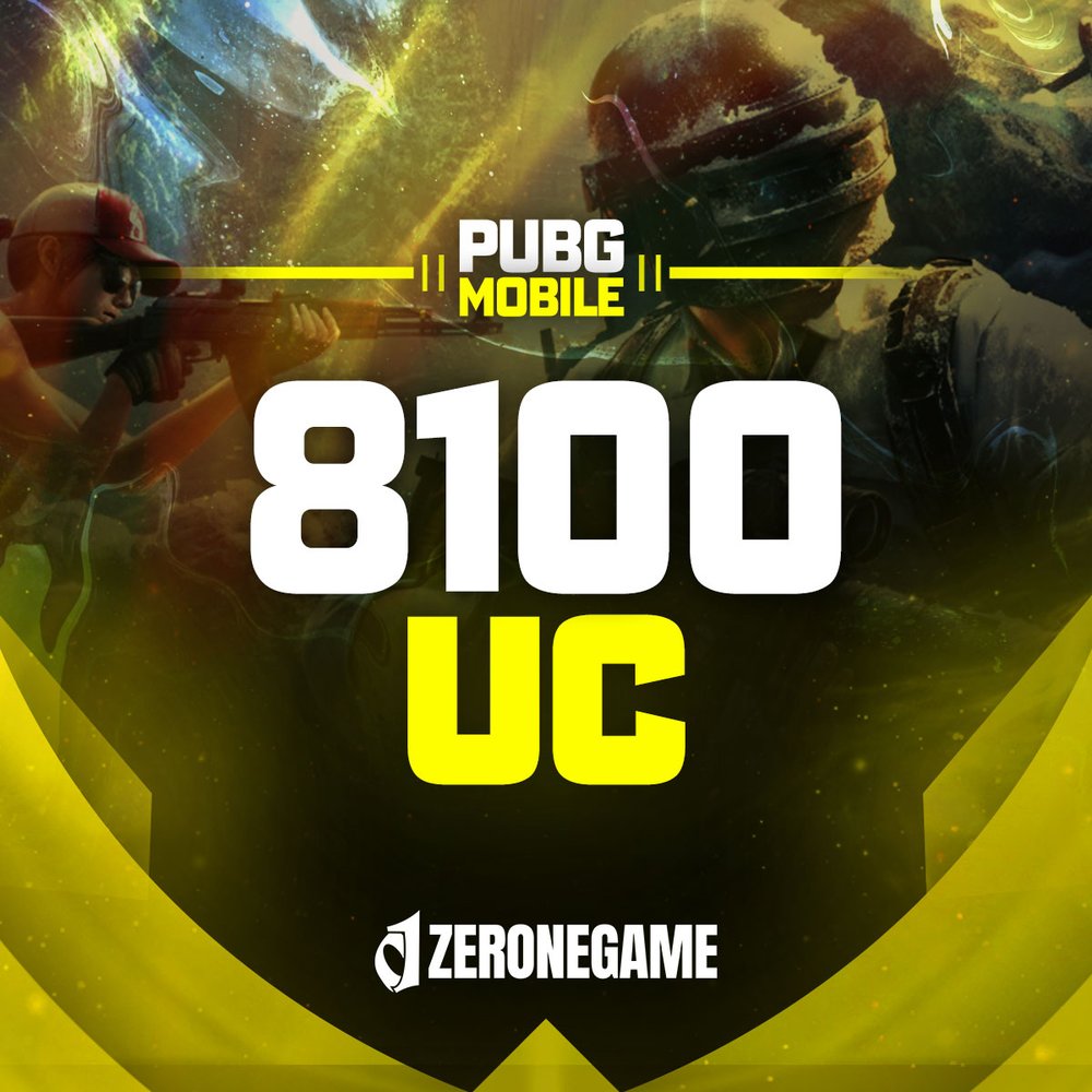 Pubg Mobile 8100 UC