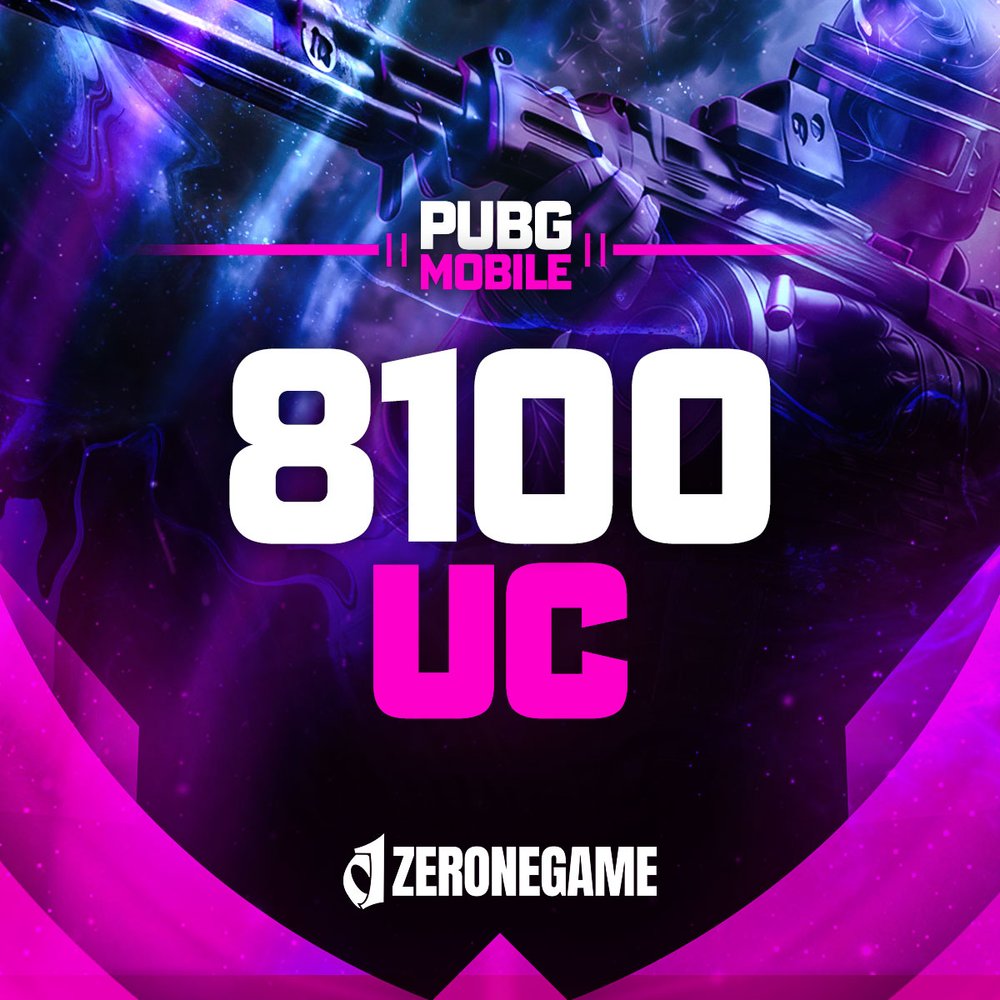 Pubg Mobile 8100 UC Epin