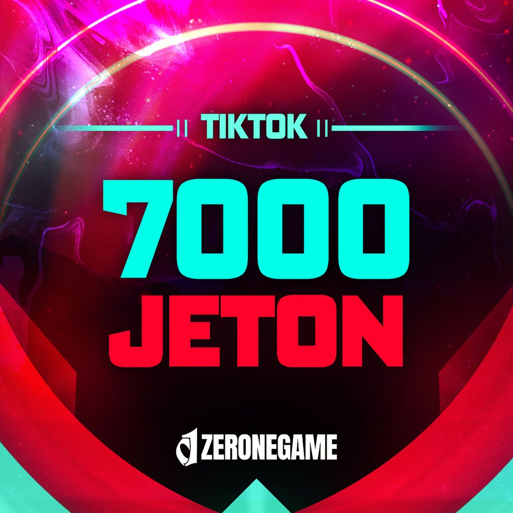 TikTok 7000 Jeton