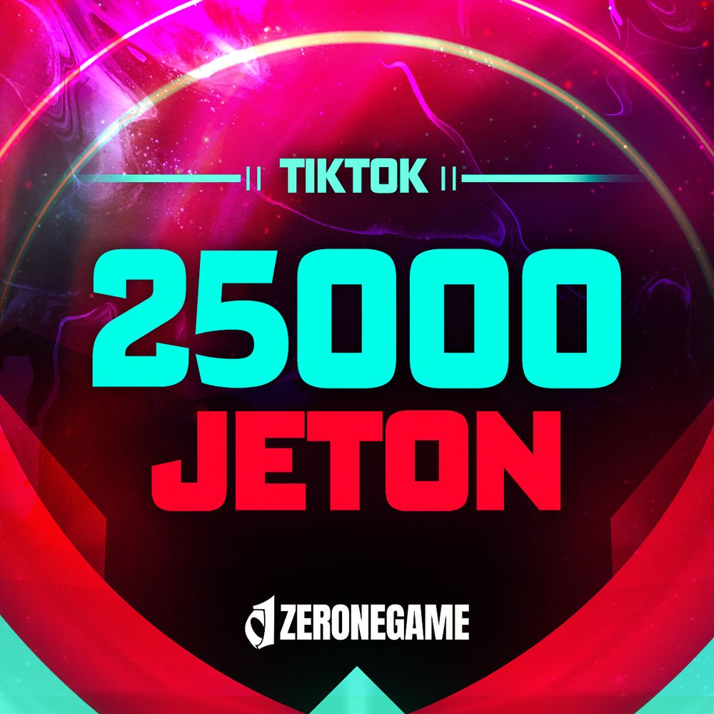 TikTok 25000 Jeton