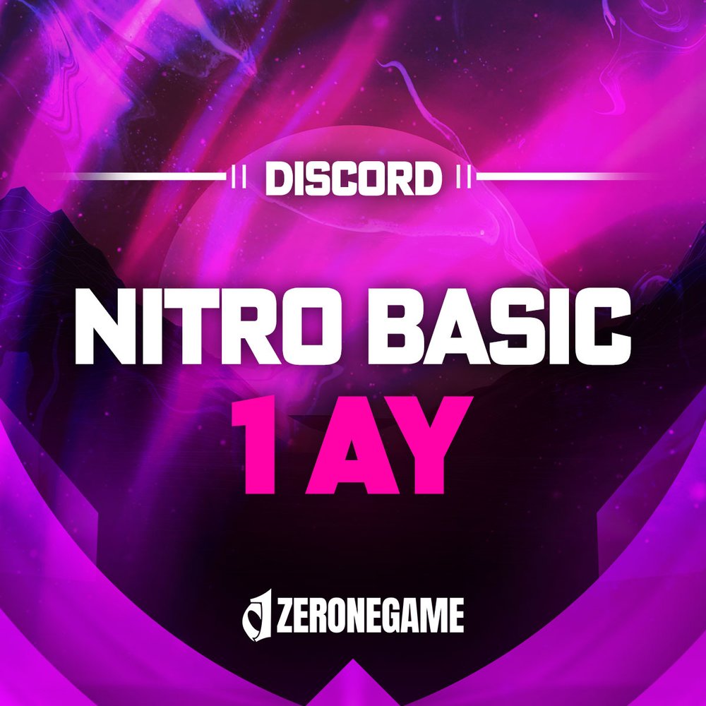 Discord Nitro Basic (1 ay)