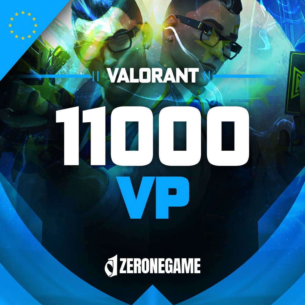Valorant 100€ (11000 VP)