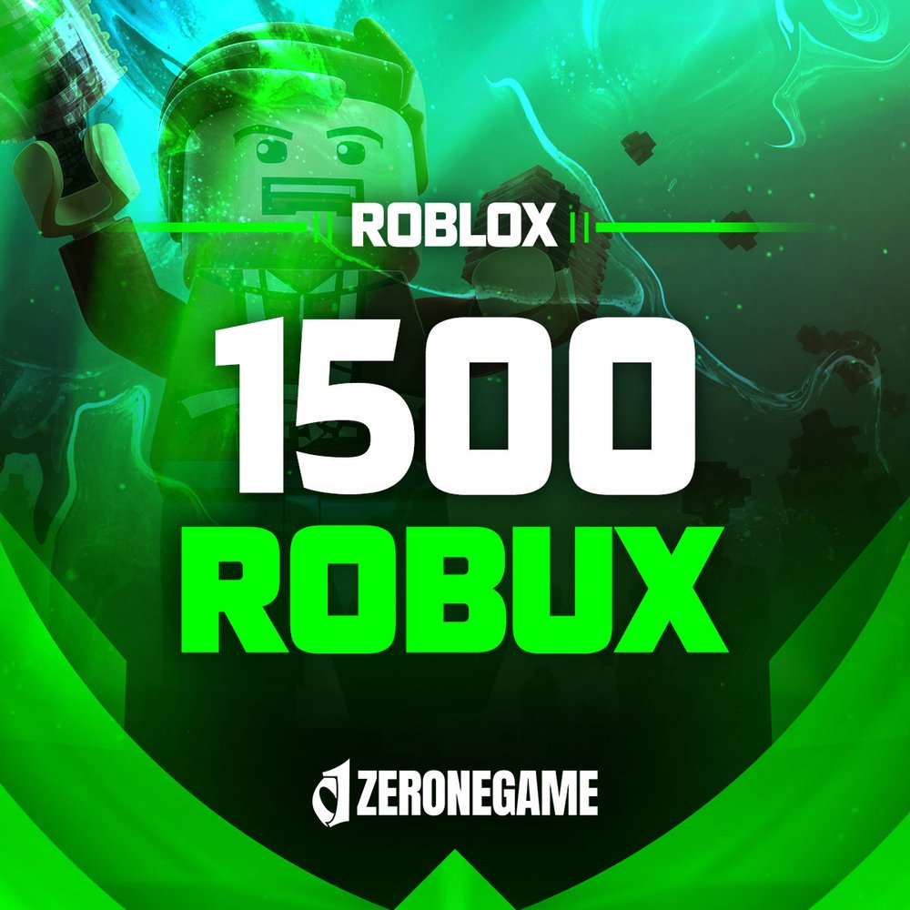 Roblox 1500 Robux