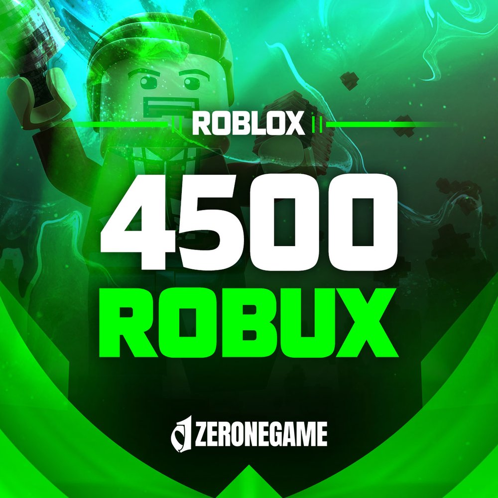 Roblox 4500 Robux