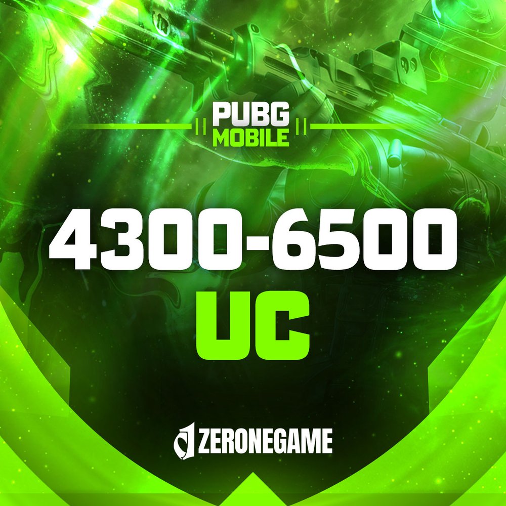 Pubg Mobile 4300-6500 UC