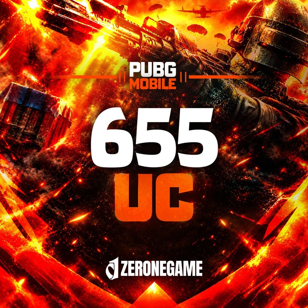 Pubg Mobile 655 UC